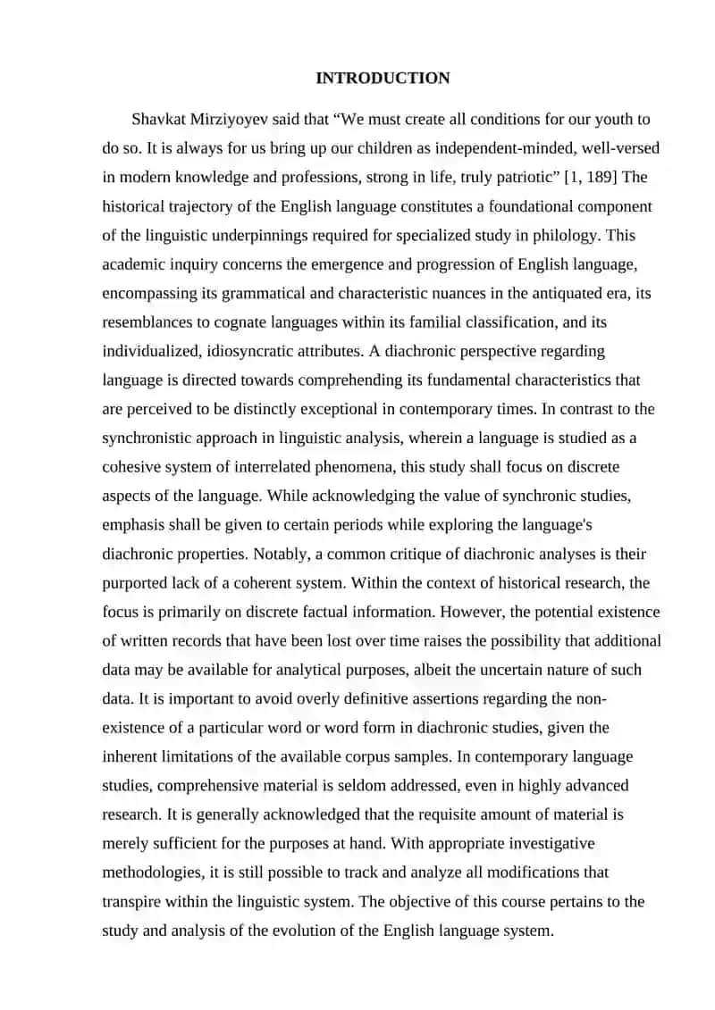 COURSE WORK: THE ROLE OF ENGLISH LANGUAGE AROUND THE WORLD 3