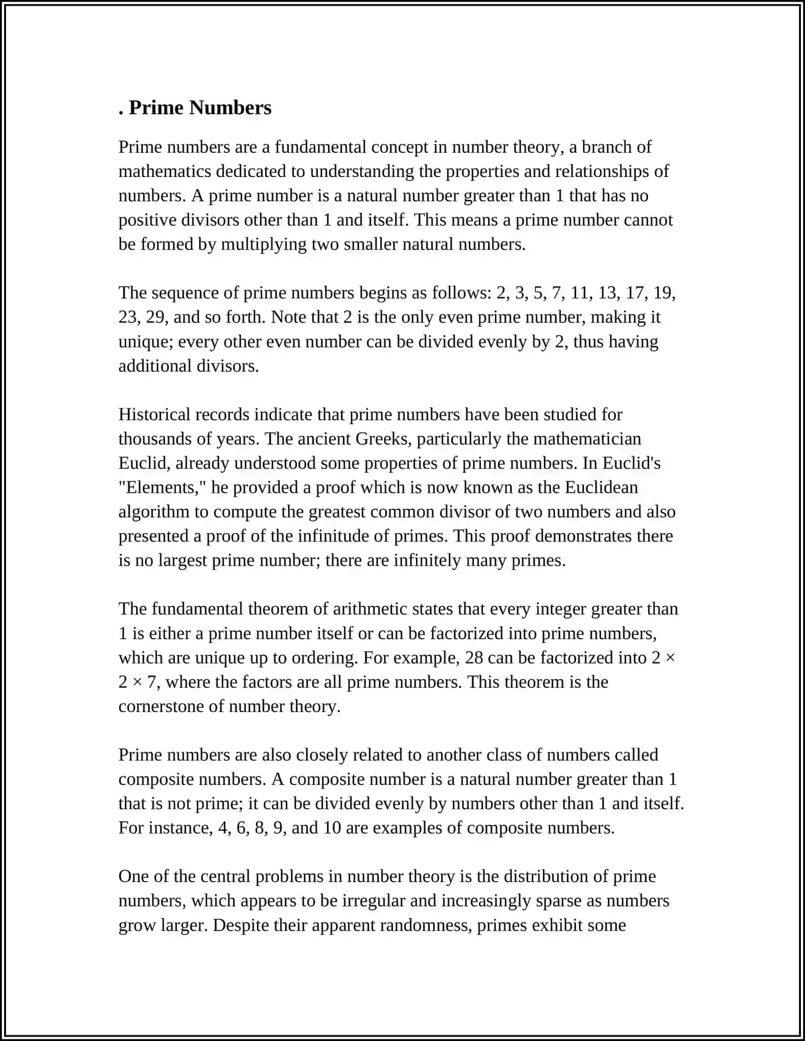 Prime Numbers 3