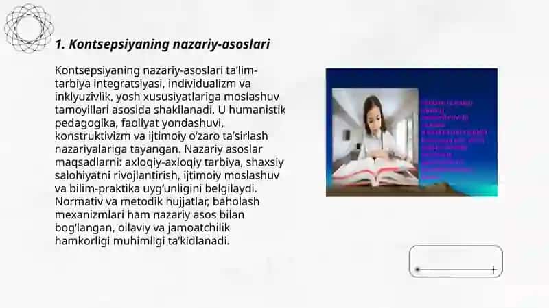 Sinfdan maktabdan tashqari tarbiyaviy ishlar kontsepsiyasi 3