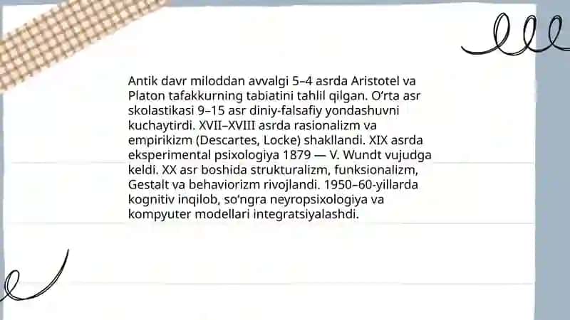 Tafakkur borasidagi psixologik nazariyalar 3