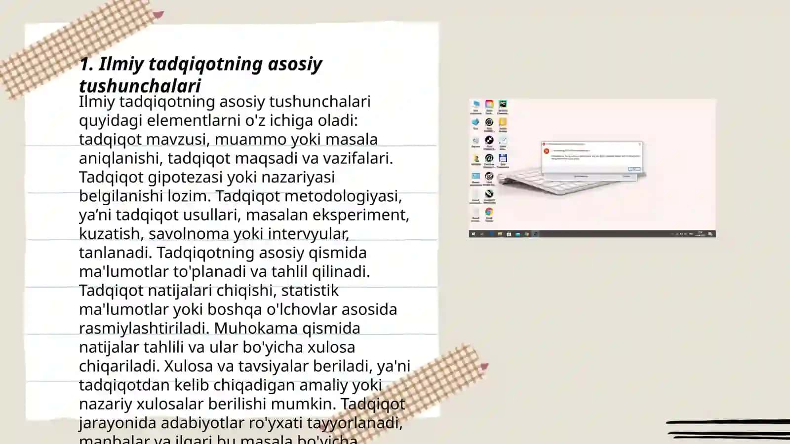 Ilmiy tadqiqotning namoyon boʻlish jihatlari 3