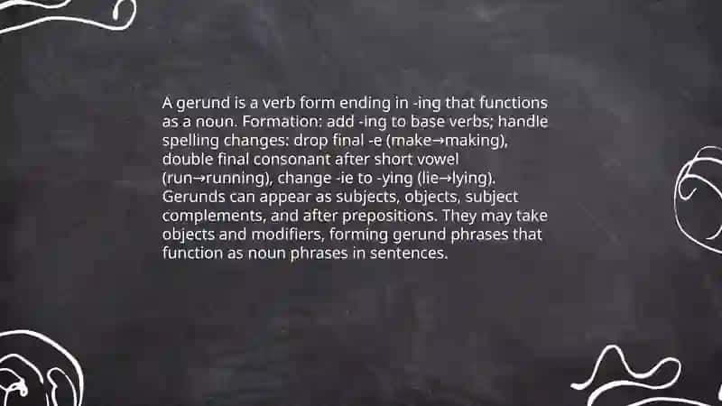 Gerund and Infinitive 3