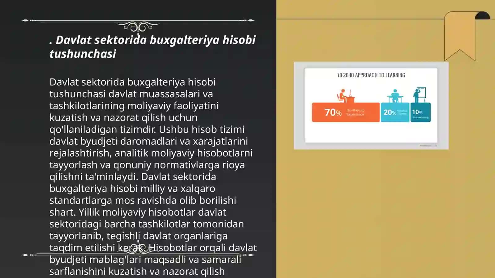 Davlat sektorida bugalteriya xisobi fanining predmeti va usullari 3