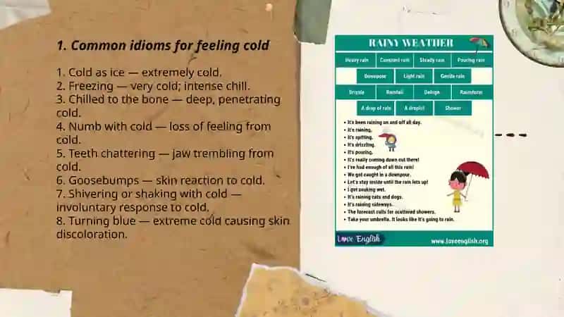 Common Phrases for Cold Weather 3