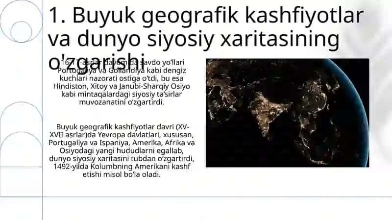 Jahon siyosiy kartasining shakllanish bosqichlari 3