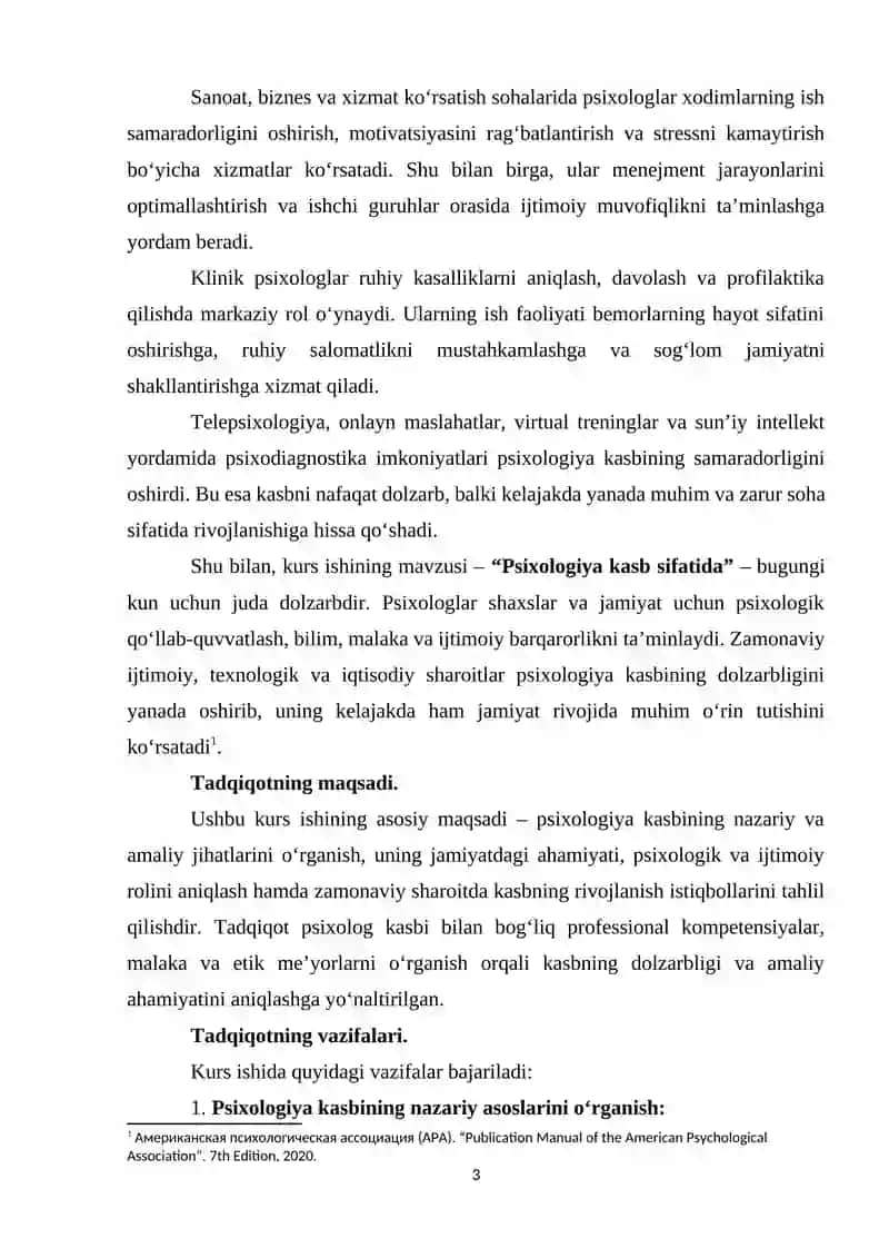 PSIXOLOGIYA KASB SIFATIDA 3