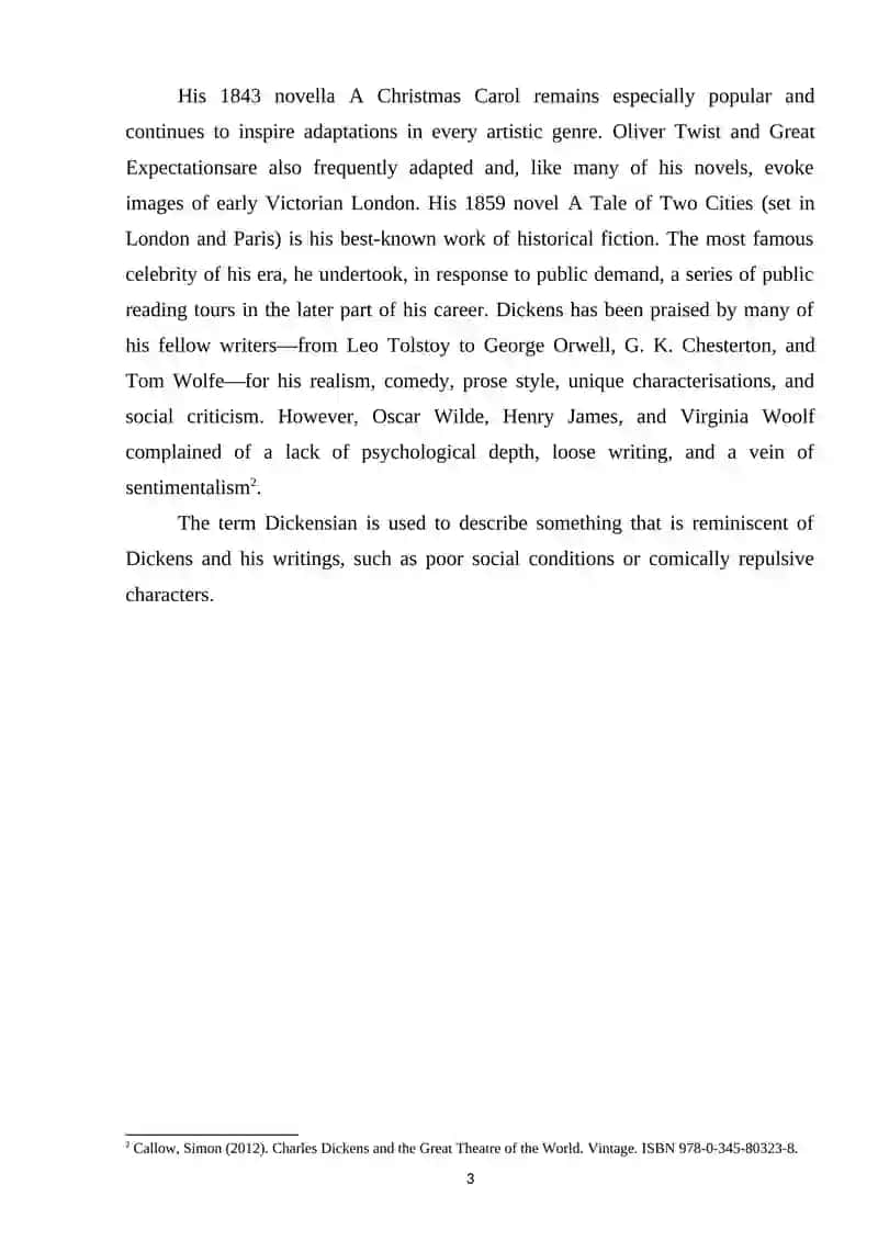 Problems of Childhood and Education in Charles Dickens Works 3