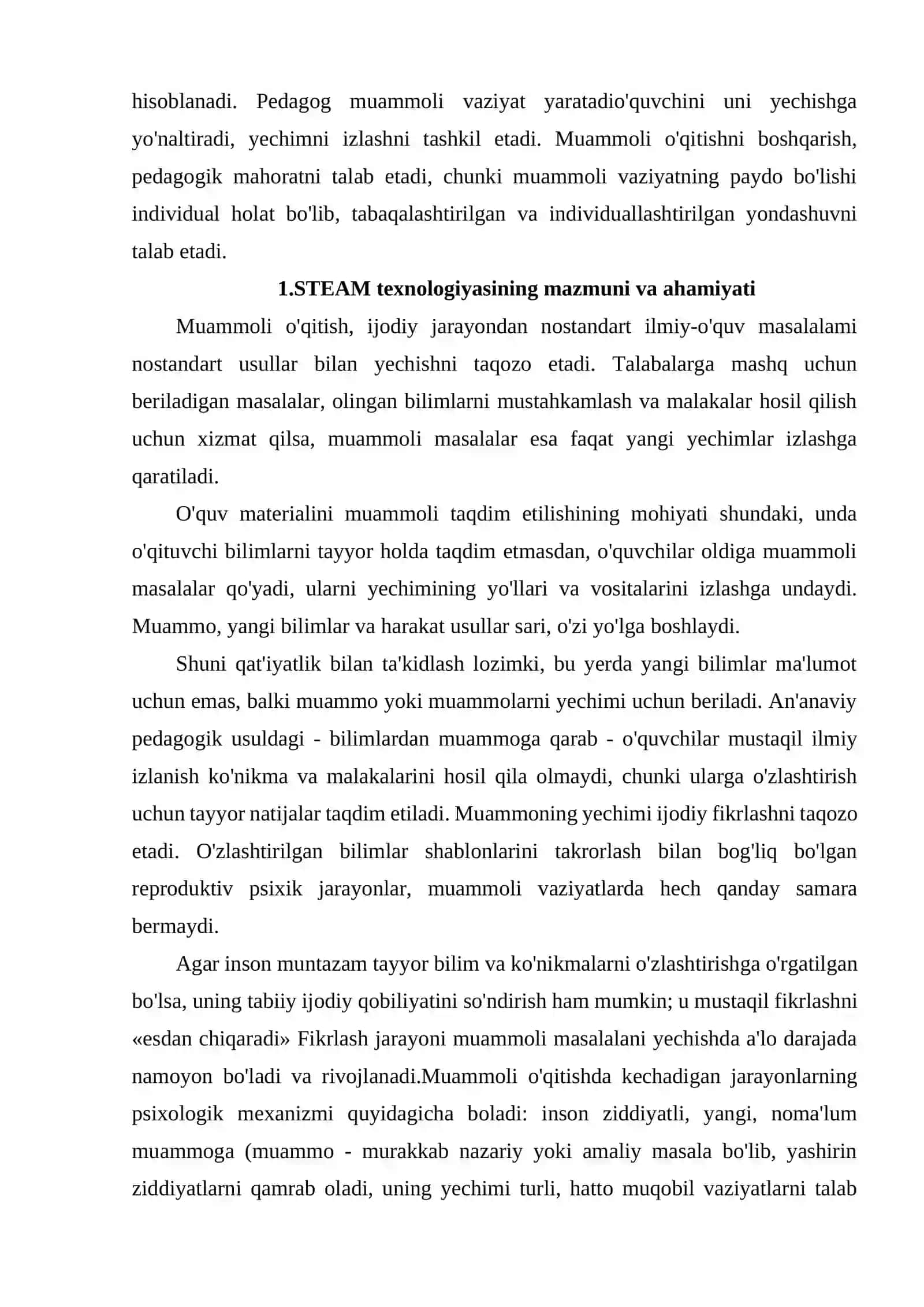 STEAM TEXNOLOGIYASI ASOSIDA TURLI GURUHLAR UCHUN KOʻRGAZMALAR TAYYORLASH 3