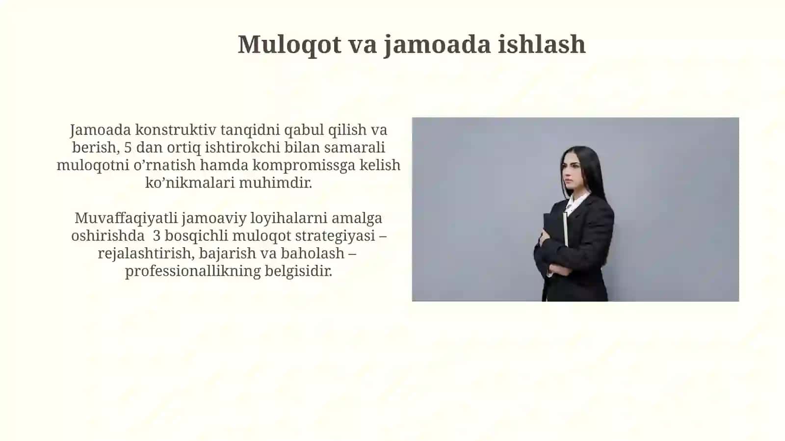 Kasbiy kompitsatsiya va uning oziga hos xususiyatlari 3
