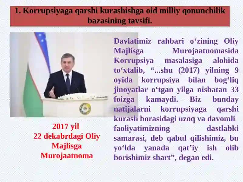 Korrupsiyaga qarshi kurashishda milliy qonunchilik 3