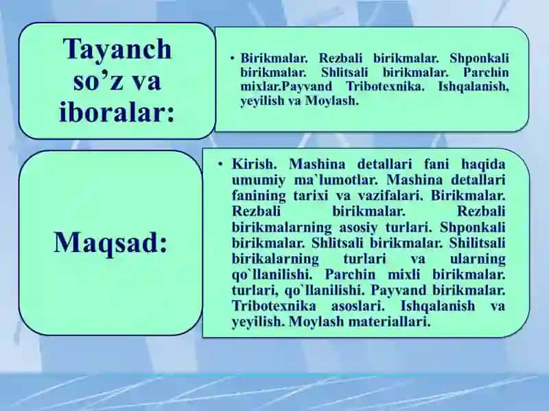 Shponkali birikmalar 3