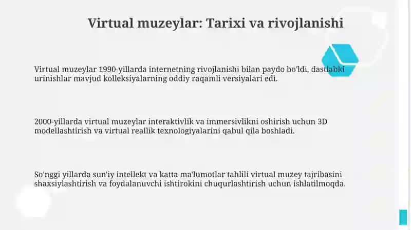 Virtual muzeylar 3