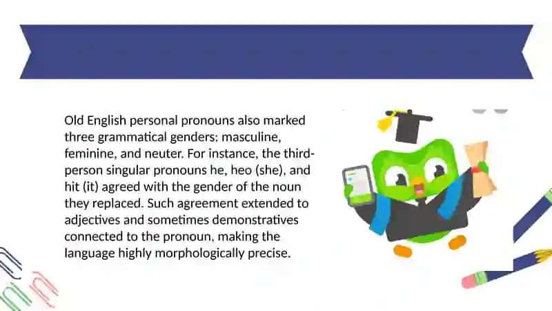 The Evolution of Word Changes in Personal Pronouns 3
