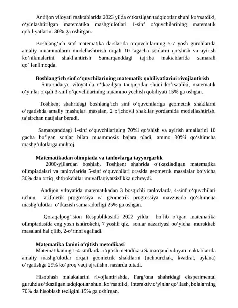 Zamonaviy texnologiyalarni matematikada qo'llash 3