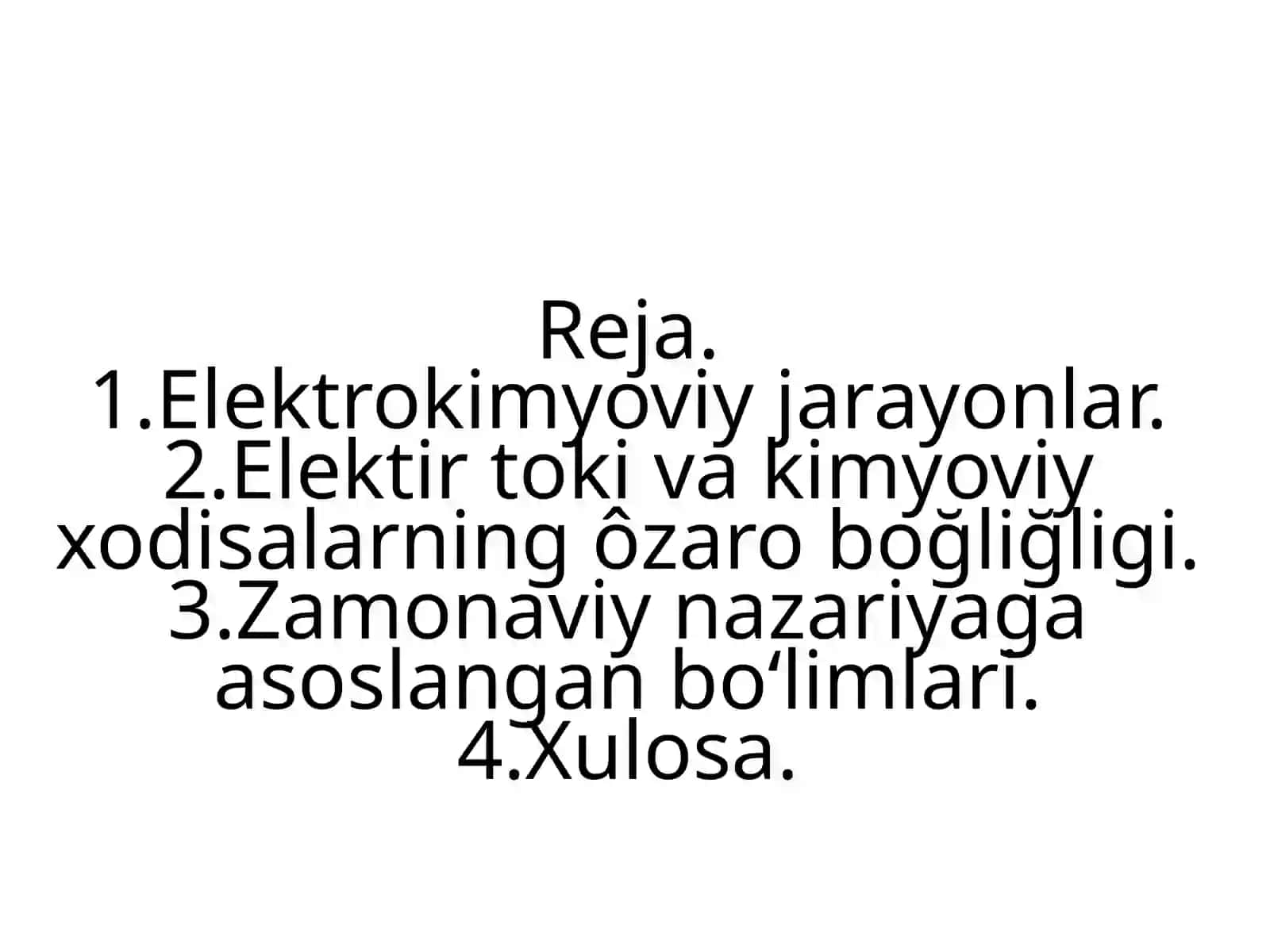 Elektrokimyoviy jarayonlar 3