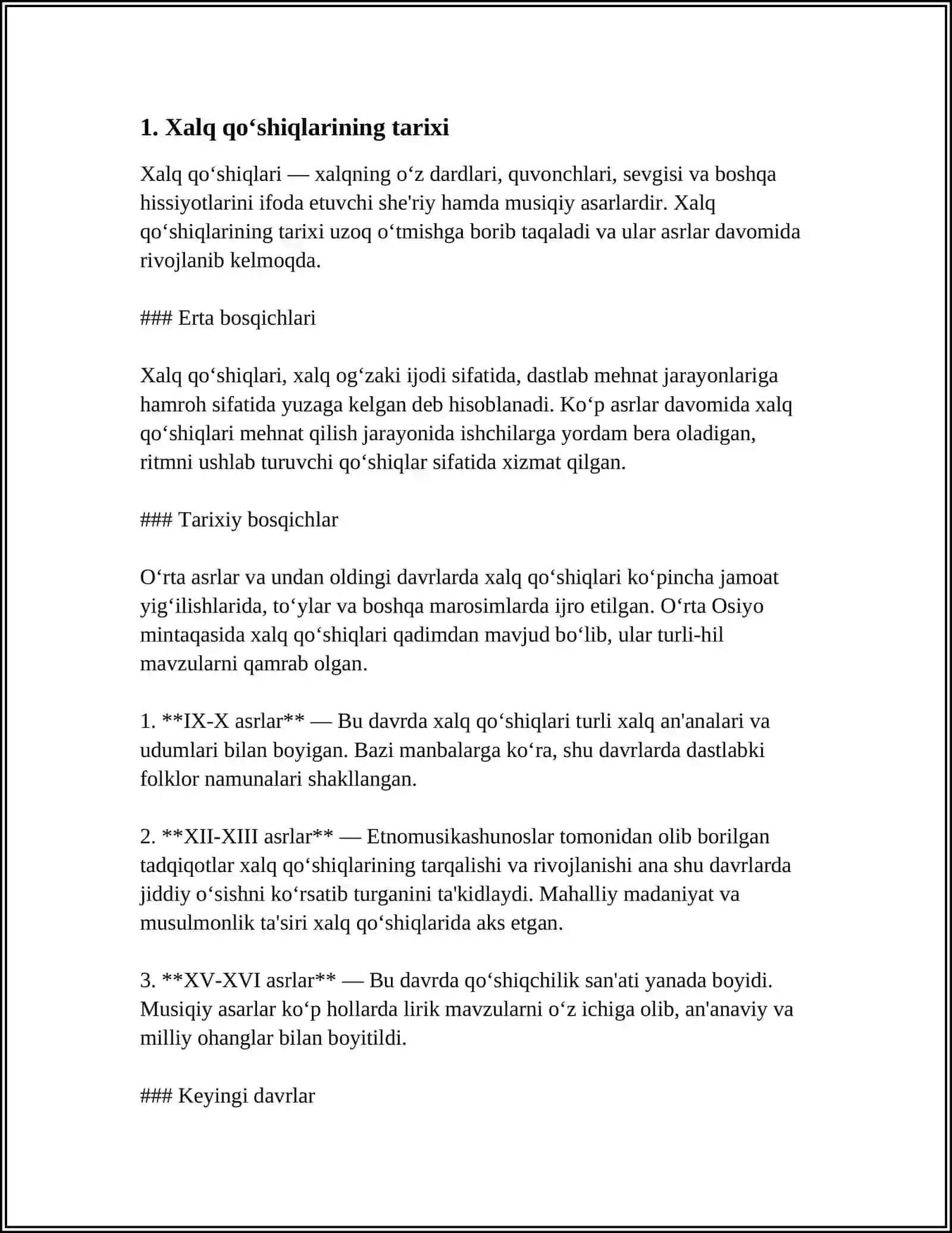 XALQ QO‘SHIQLARINING JANR XUSUSIYATLARI 3