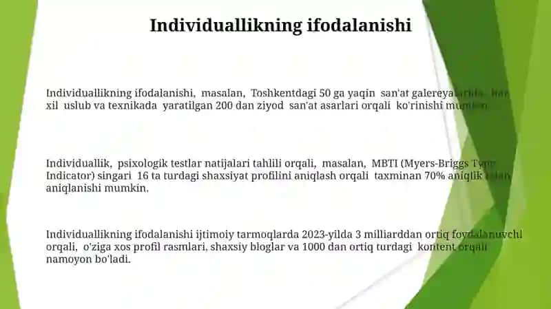 Individ shaxs va individuallik tushunchasi 3