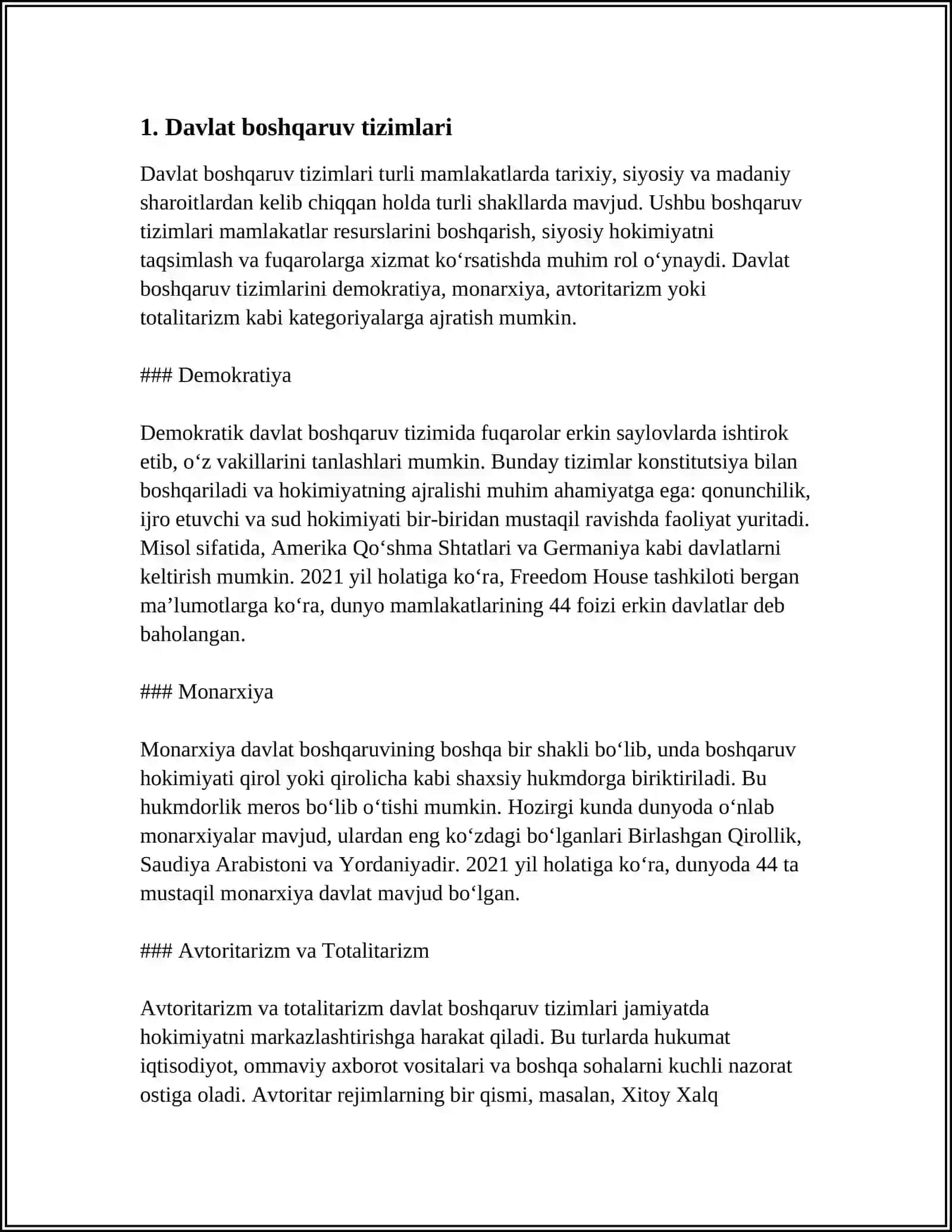 DAVLATNI BOSHQARISH FORMALARI VA FUNKCIYALARI 3