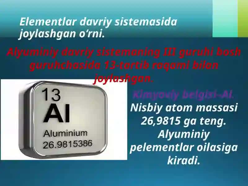 Alyuminiy 3