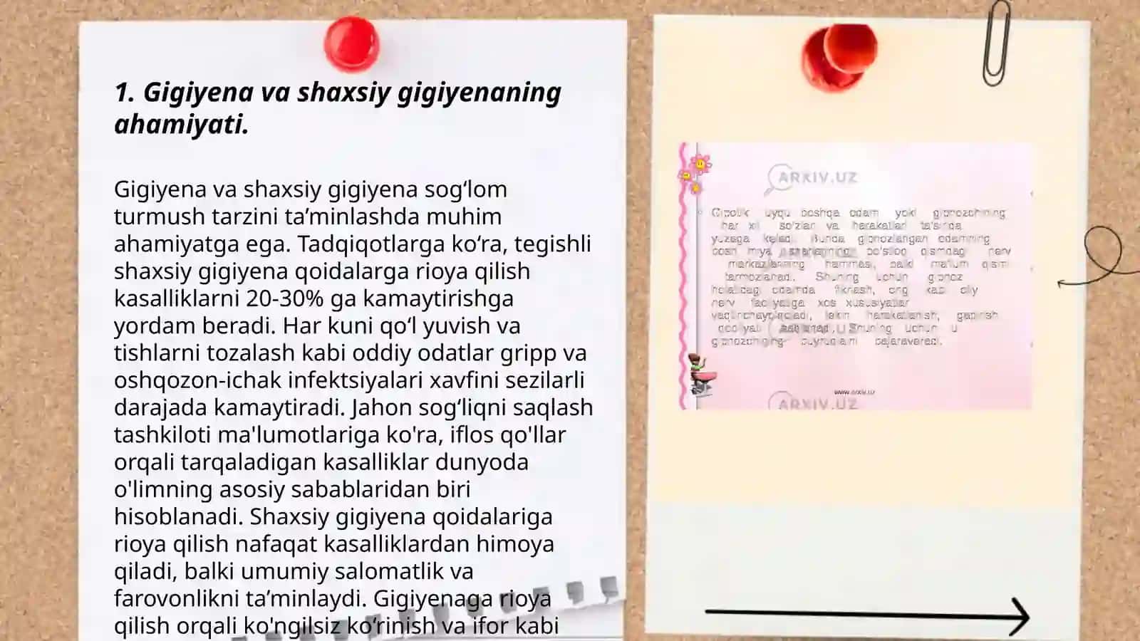 Ta'lim-tarbiya gigiyenasi qanday masalalarni òz ichiga oladi?Kun tartibi va uning ahamiyati 3