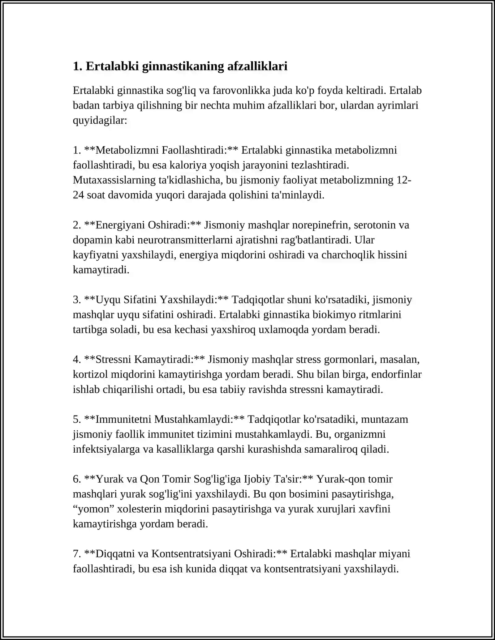 ERTALABKI GIGIYENIK GIMNASTIKA VA UNING FIZIOLOGIK AHAMIYATI 3