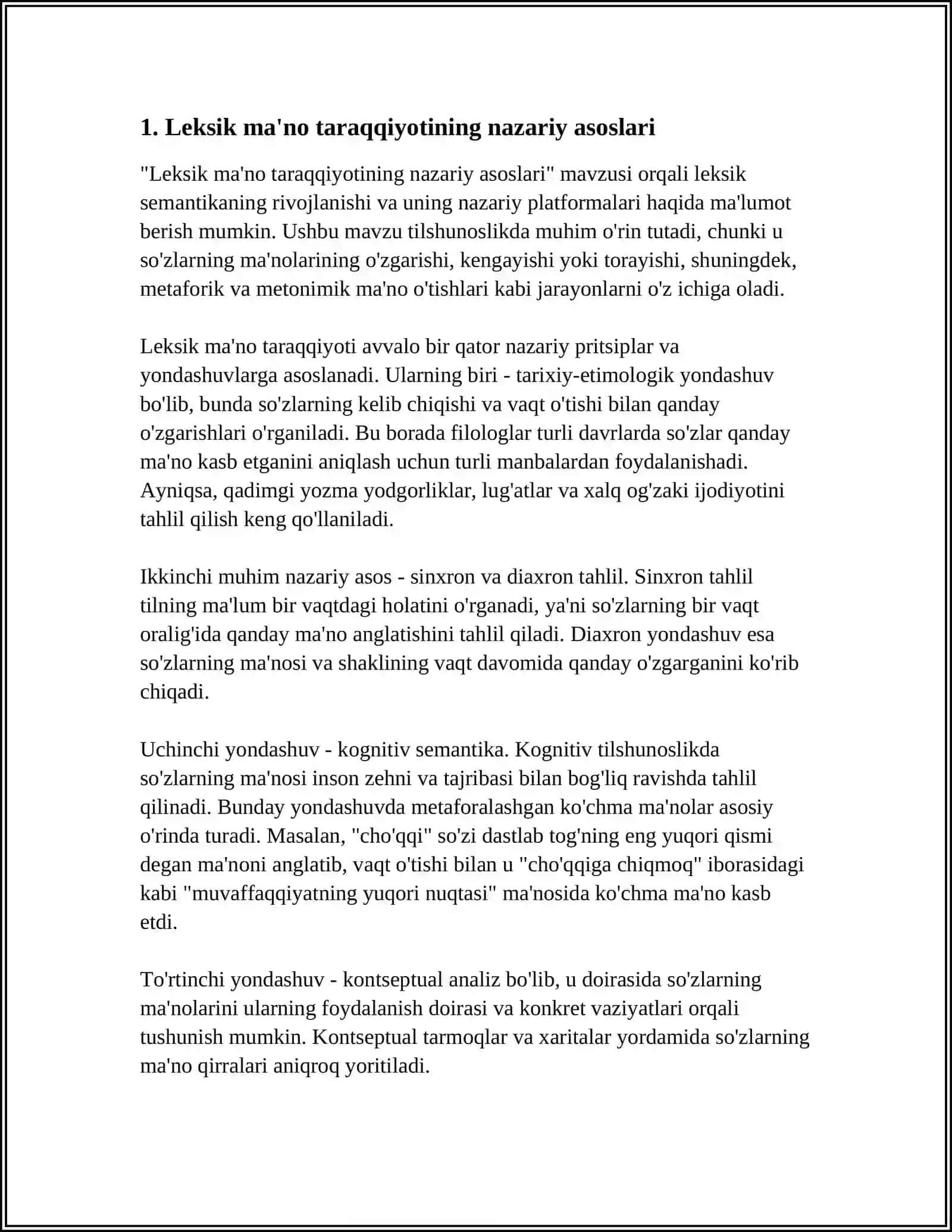 LEKSIK MA'NO TARAQQIYOTI 3