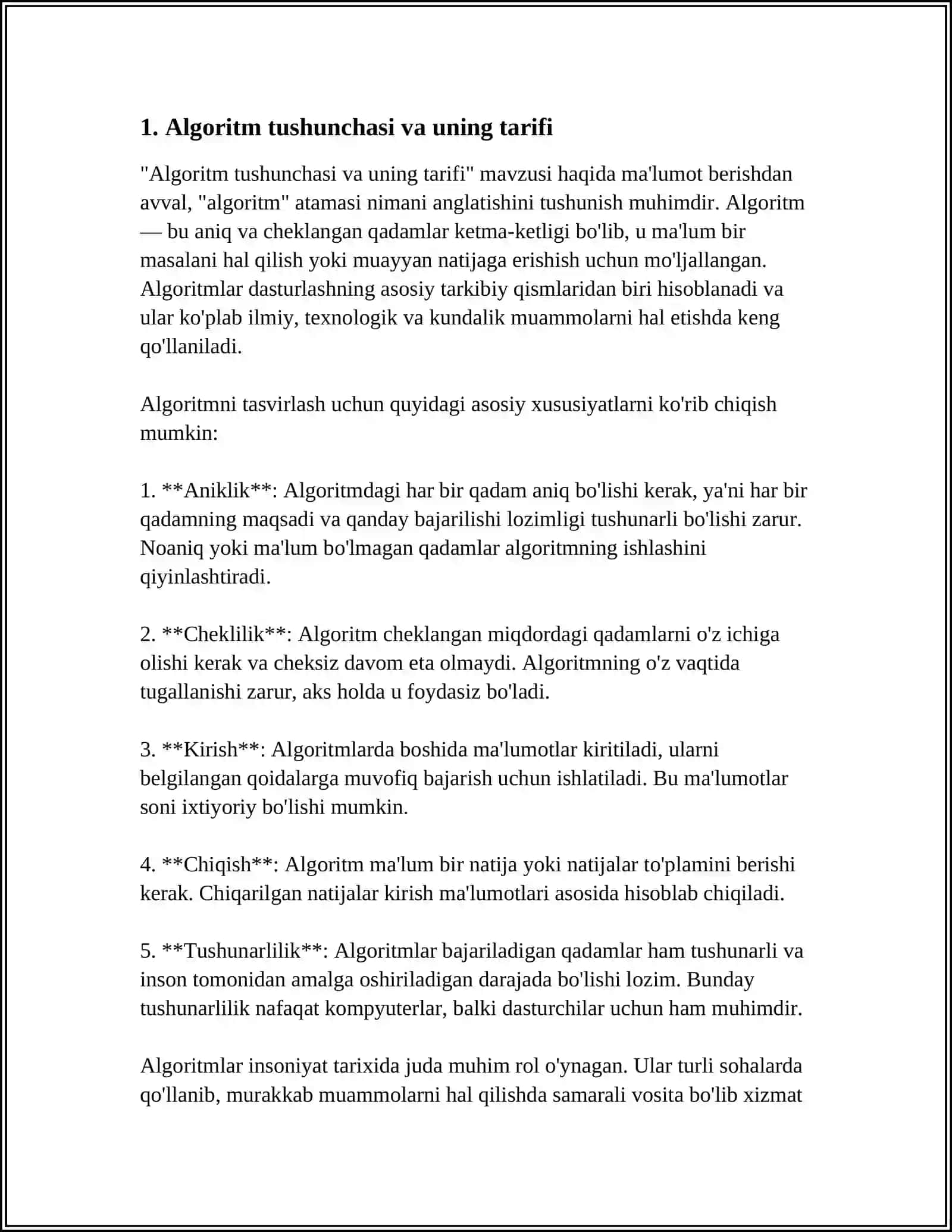 ALGORITM TUSHUNCHASI VA UNING MATEMATIKA, TILSHUNOSLIK HAMDA FIZIKADAGI QO‘LLANILISHI: TAQQOSLOVIY TAHLIL 3