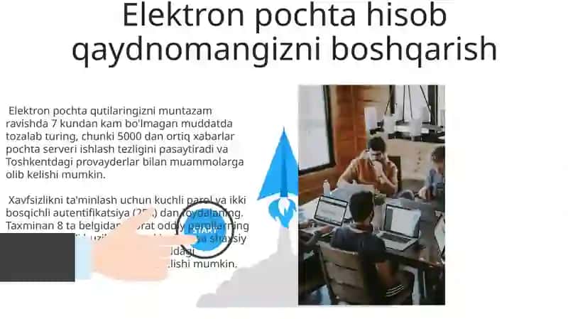 Elektron pochta bilan ishlash 3