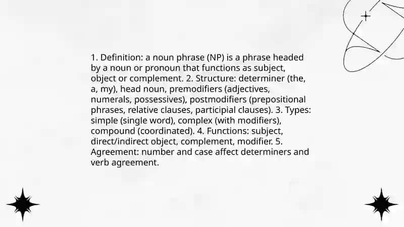 Structural types of phrases 3