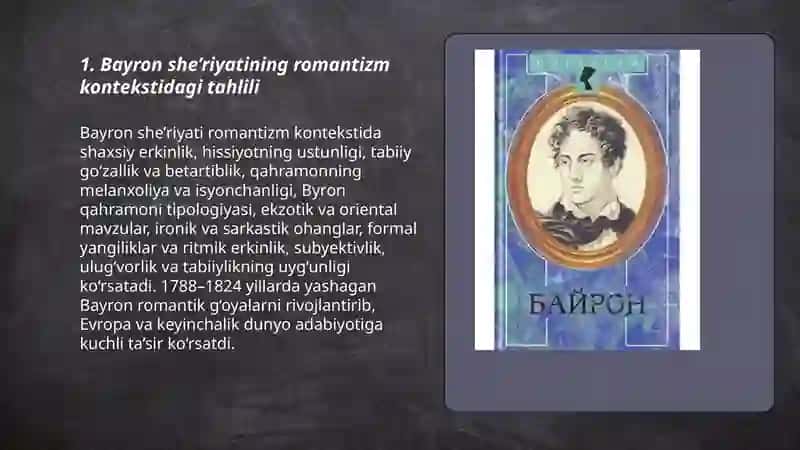 Bayron she'riyati tahlili 3