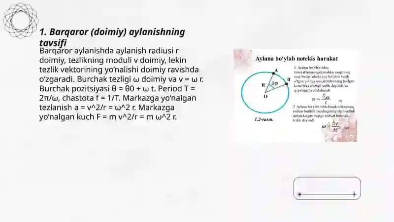 MODDIY NUQTANING AYLANMA HARAKATI 3