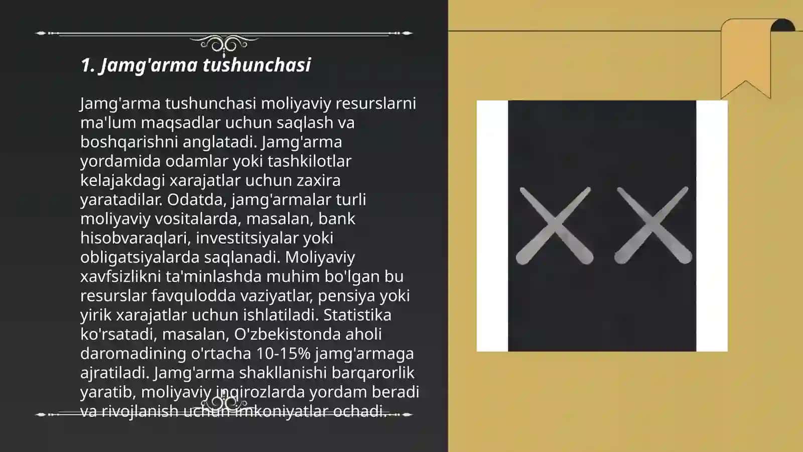 Jamg'arma va uning hajmiga tasir etuvchi omillar 3