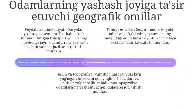 Odamlarning Geografik Muhiti 3