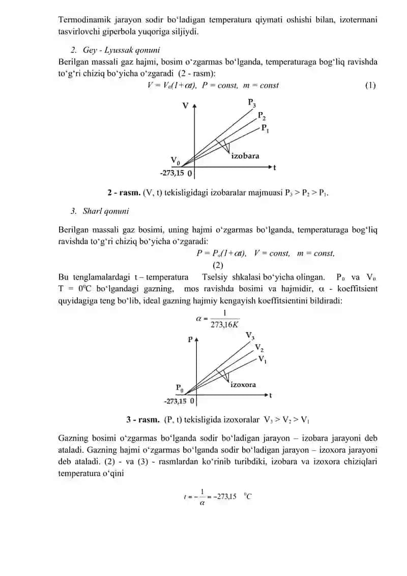Tizimning mikroskopik xususiyatlarini o‘rganishda statistik va termodinamik usullar 3