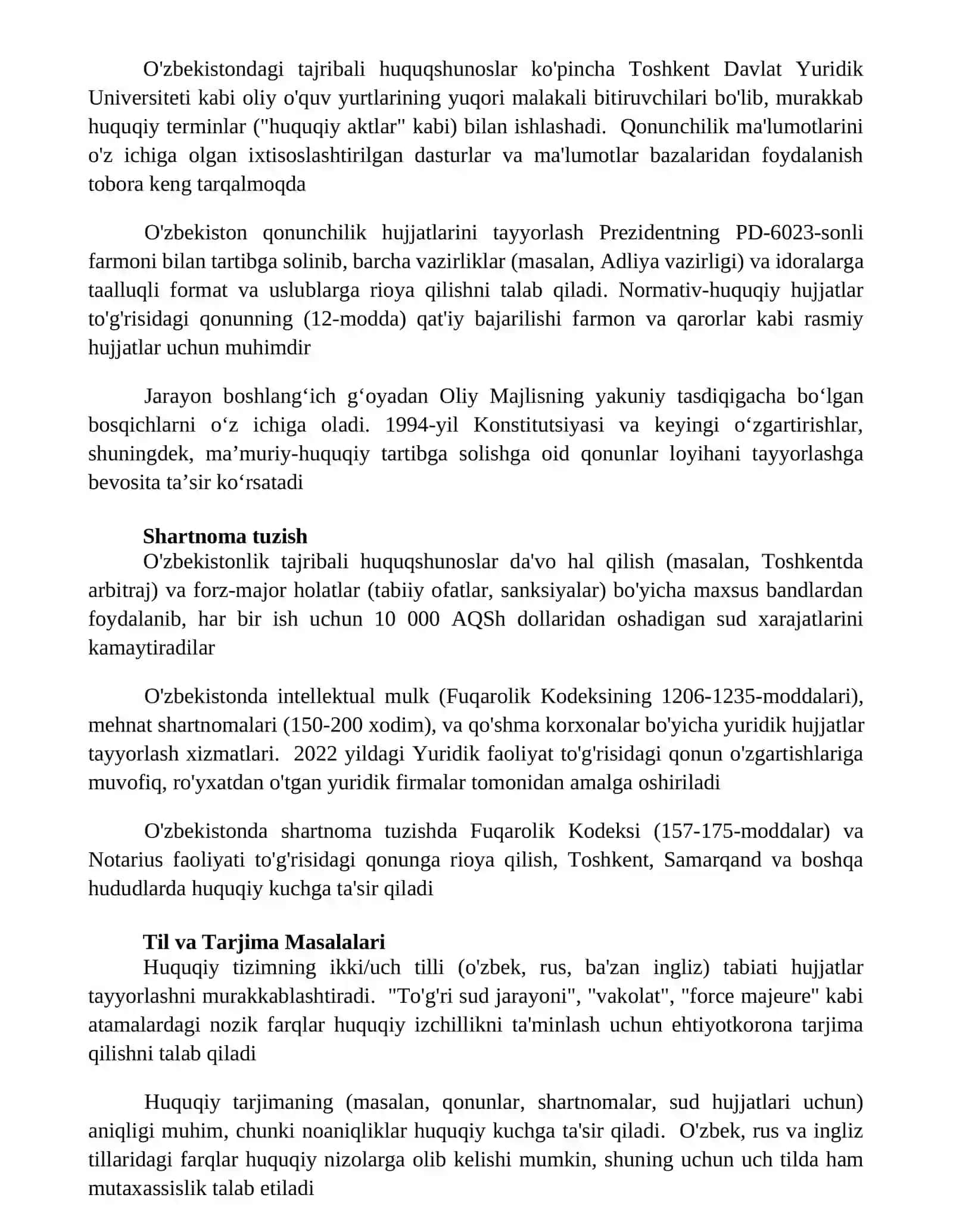 O'zbekistonda huquq normasining yuridik texnikasi 3