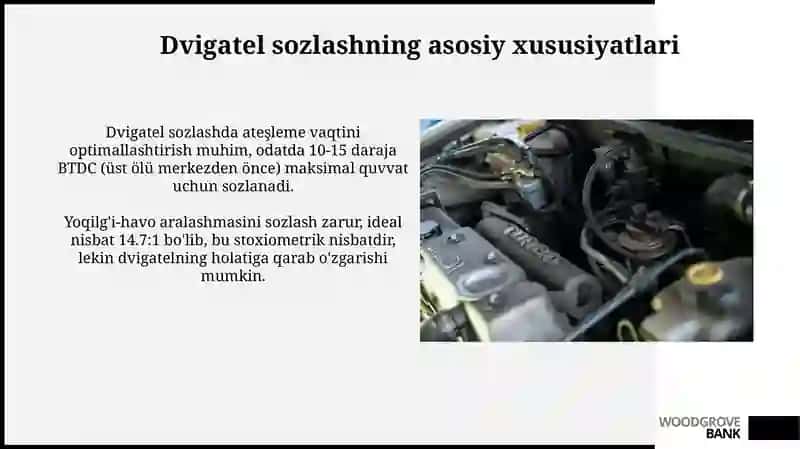 Dvigatellarni sozlashning asosiy tavsifnomalari 3