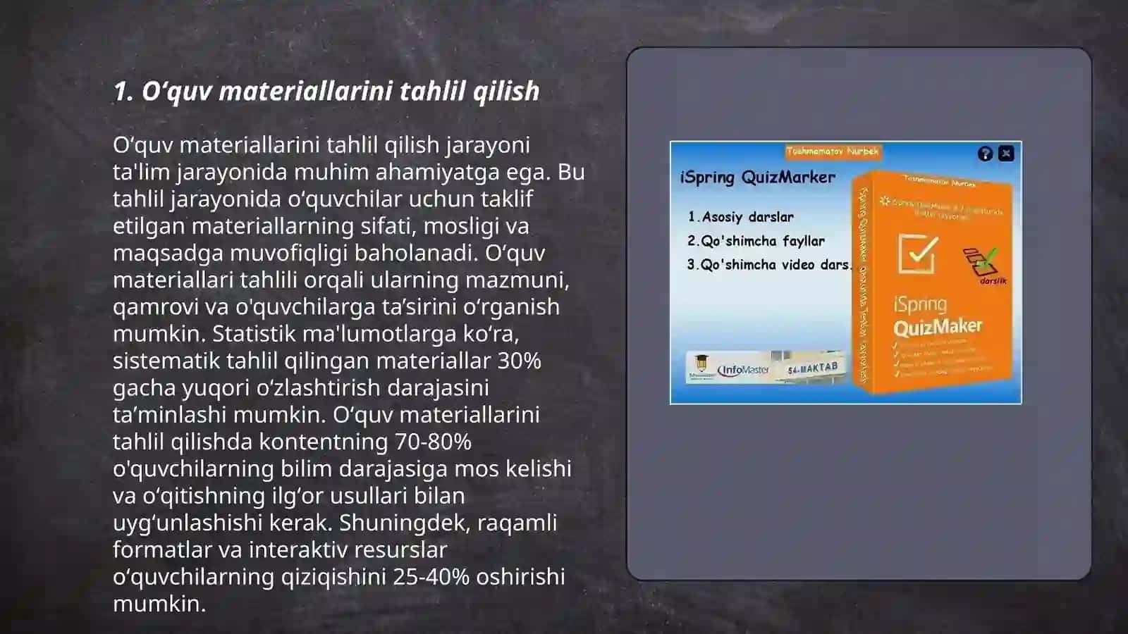 Ispringda test yaratish 3