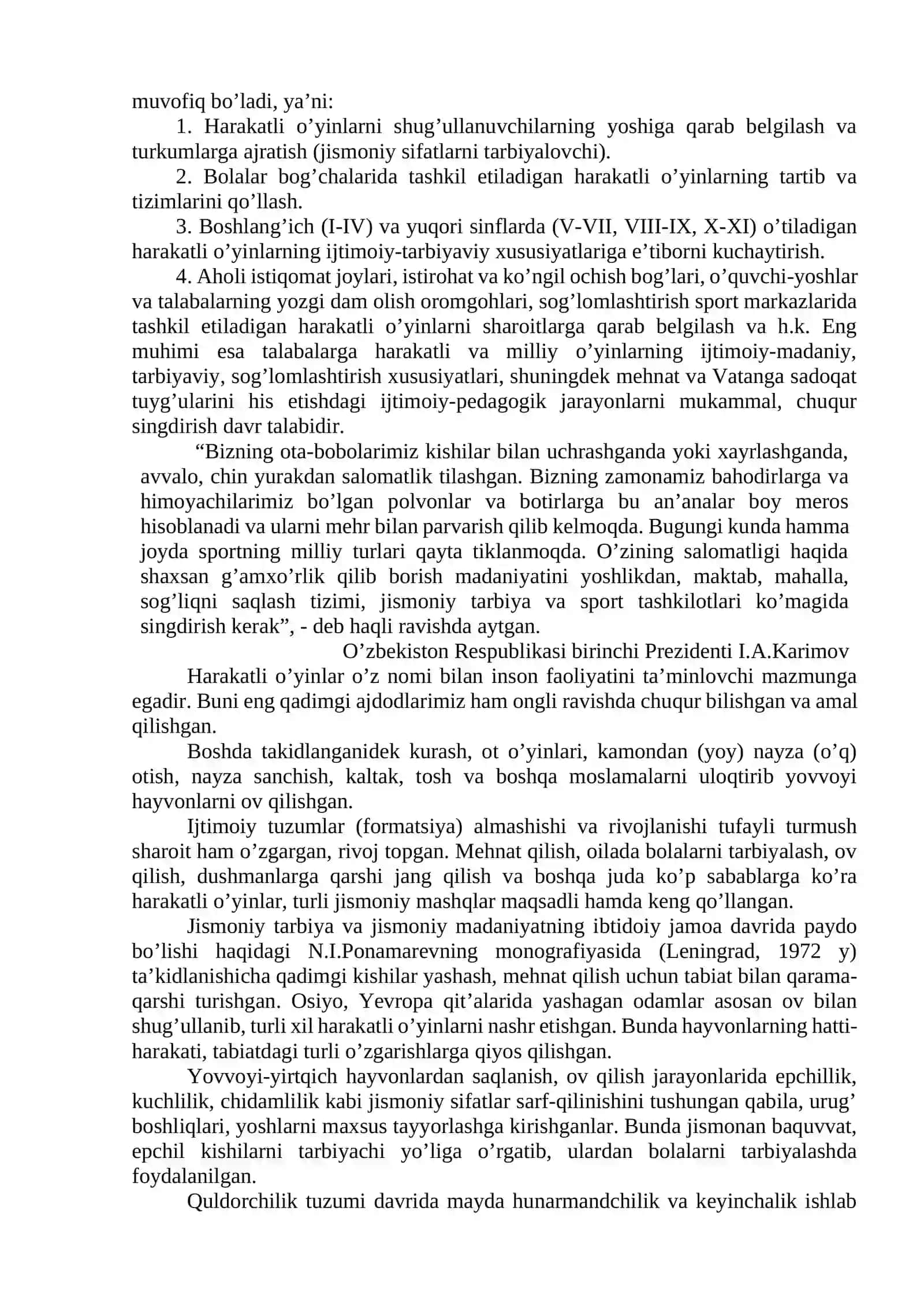 Harakatli o‘yinlar tarixi va qisqacha tushuncha 3