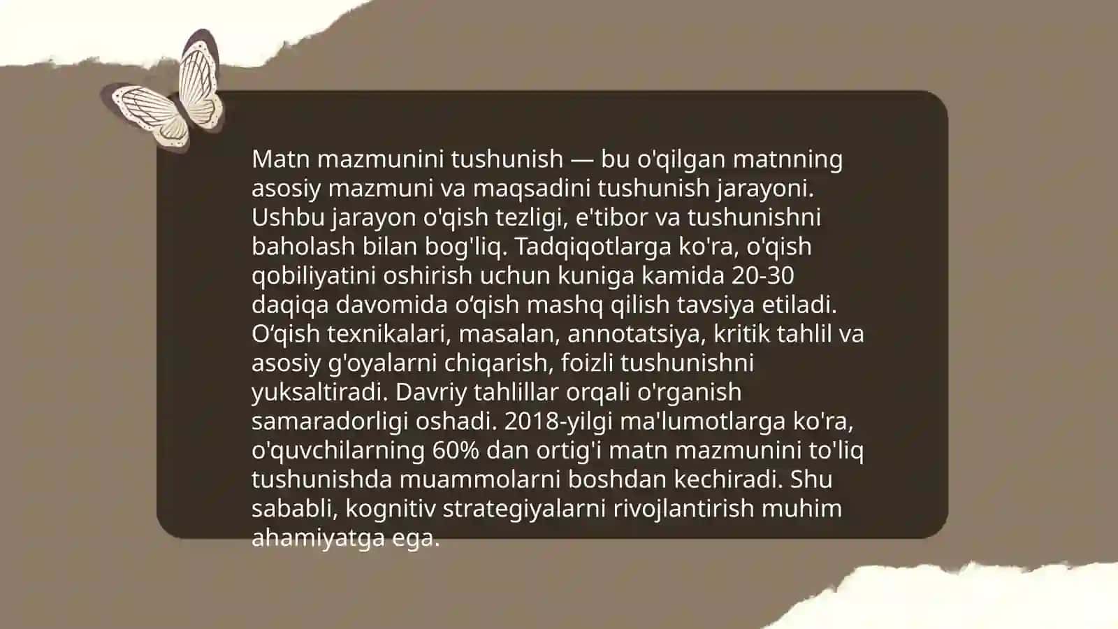 Pirls topshiriqlari asosida ona tili Va o’qish savodxonligi 3