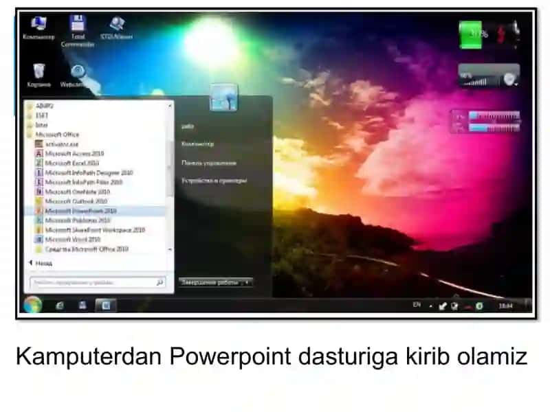 Pover point dasturi yordamida darslarga multimediali ko‘rgazmali qurollar tayyorlash 3