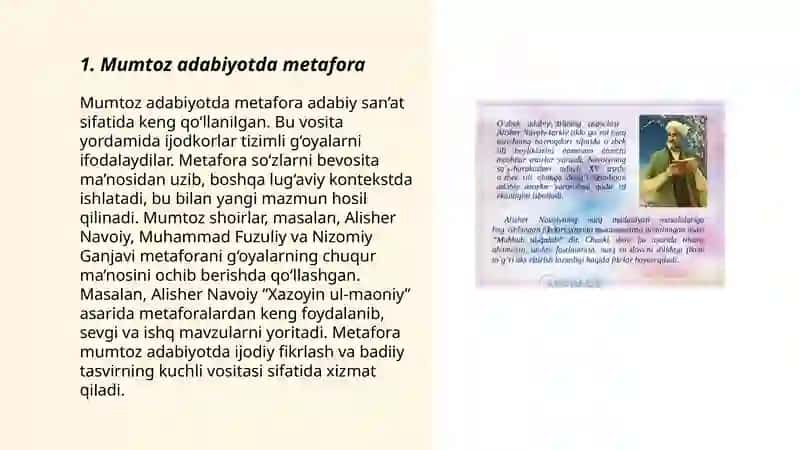 Mumtoz adabiyotda badiiy so'z san'ati 3