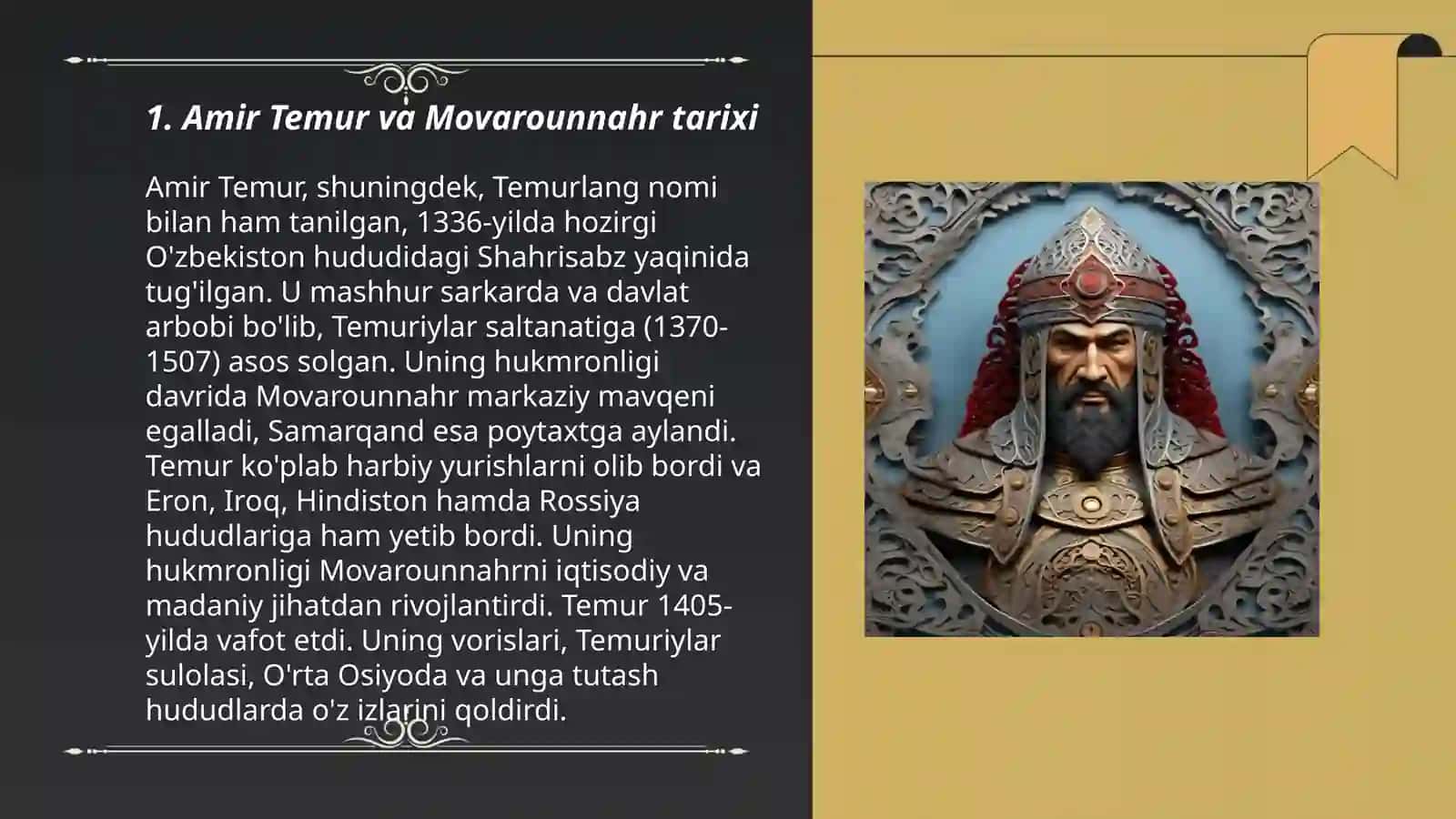 Temuriylar sulolasi 3
