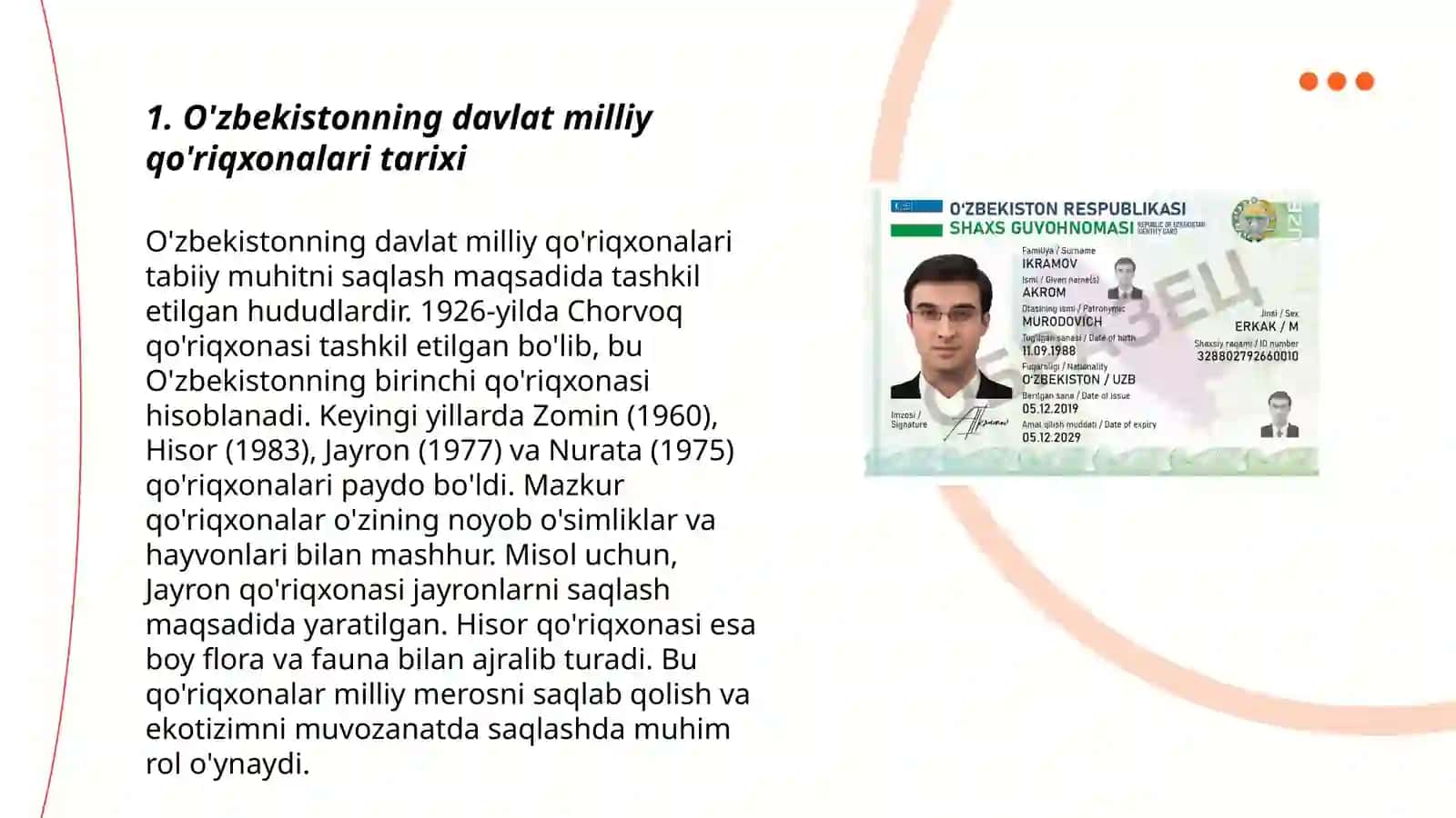O'zbekiston davlat milliy qo'riqxonalari 3