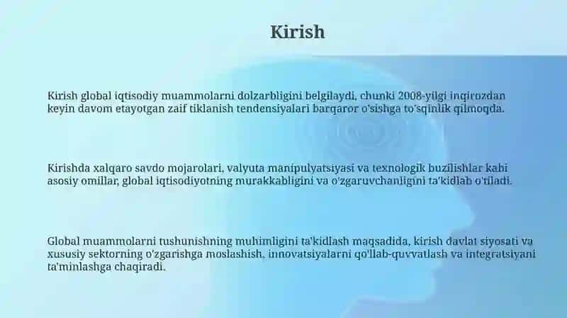 Jahonningglobaliqtisodiymuamolari 3