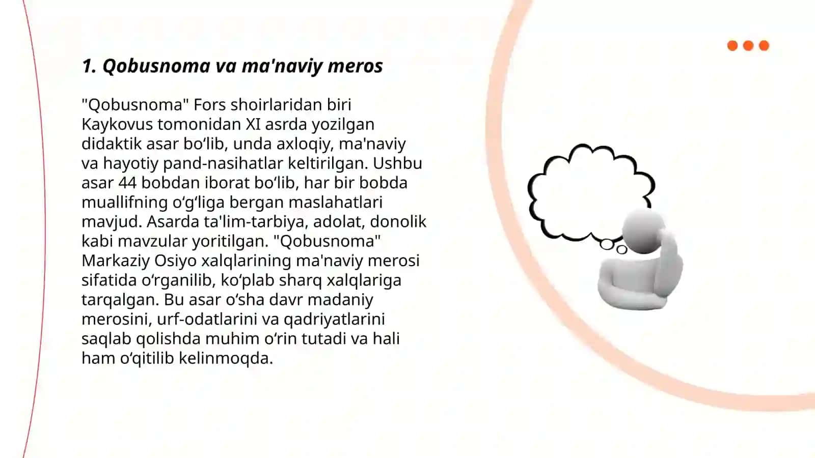 Qobusnoma asarining yoshlar ongiga tasiri 3