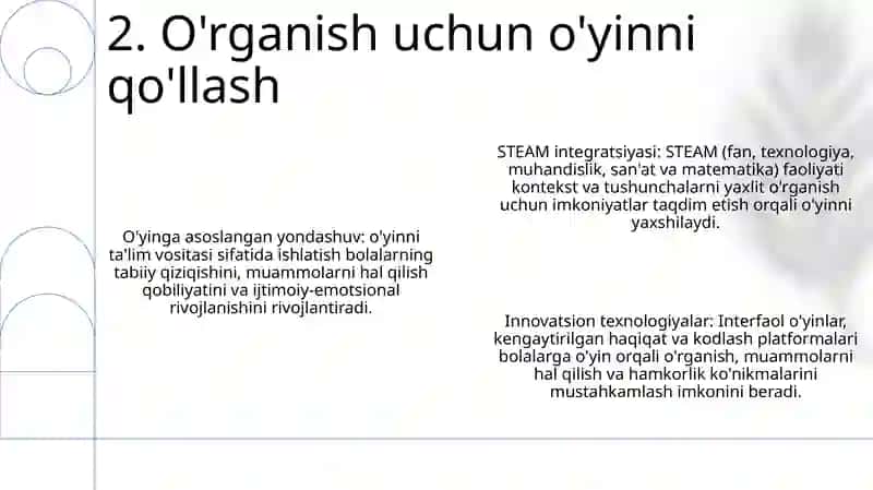 Steam- Maktabgacha TaʼLimdagi Eng Istiqbolli Texnologiya 3