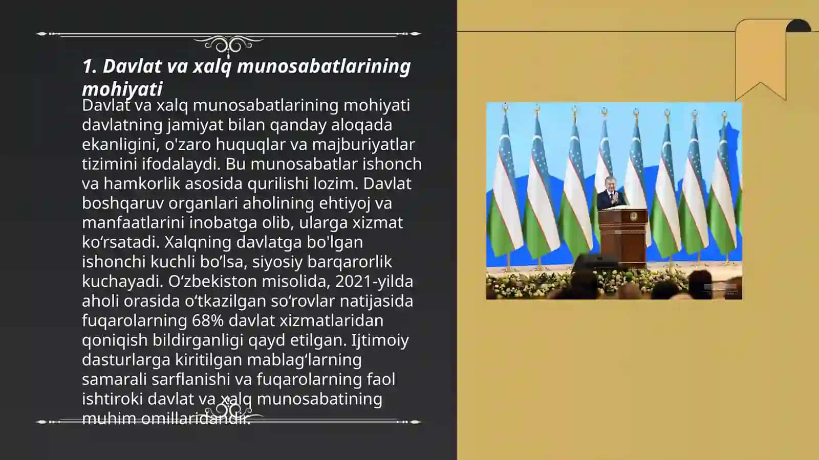 Davlat va xalq munosabatlari 3