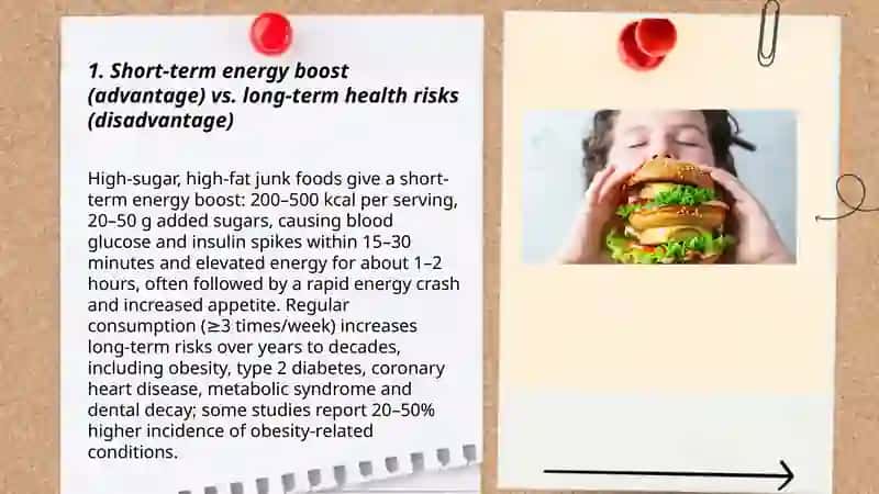 advantages and disadvantages of junk foods 3