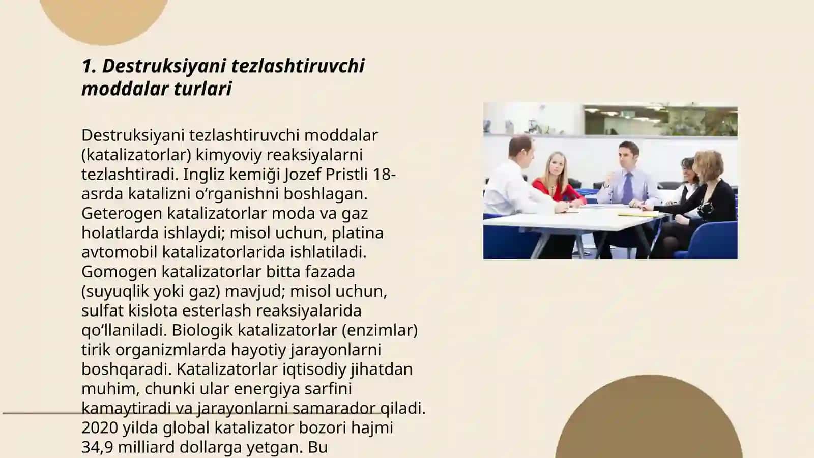 Destruksiyani tezlatuvchi va sekinlatuvchi moddalar 3