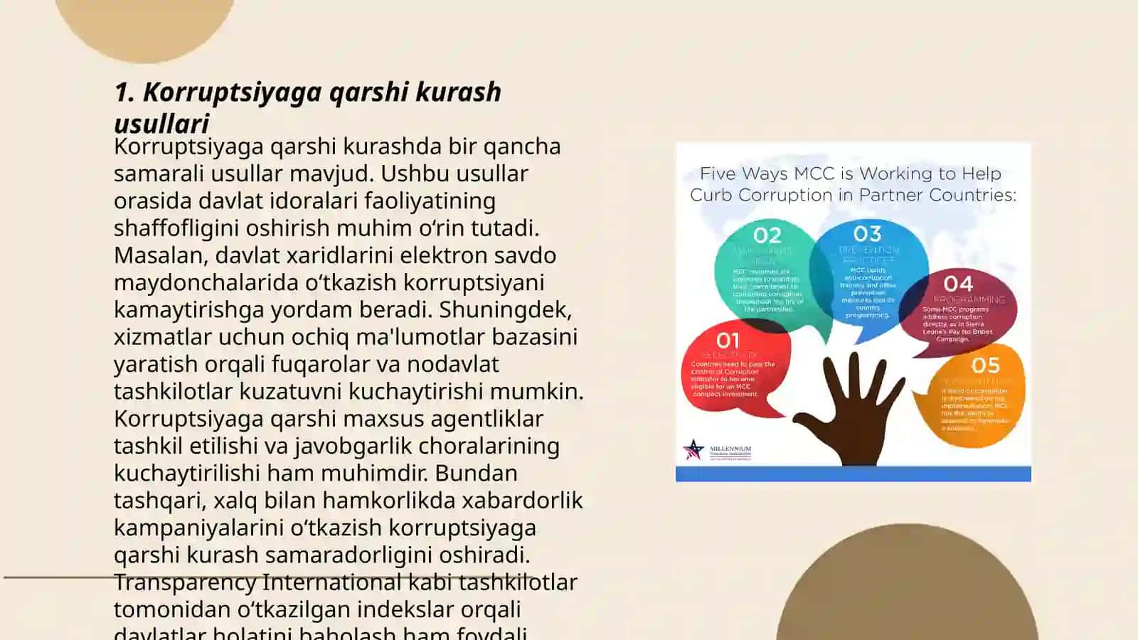 Korruptsiyaga qarshi butun jahon taraqqiyot falsafasi 3